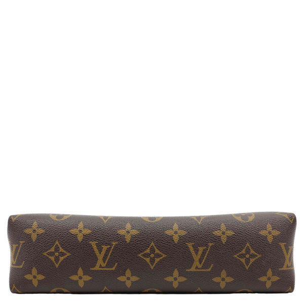 LOUIS VUITTON Saint Placide Monogram Canvas Crossbody Bag Brown