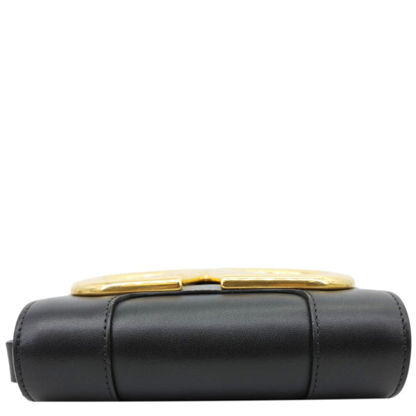 VALENTINO Garavani Supervee Small Leather Crossbody Bag Black