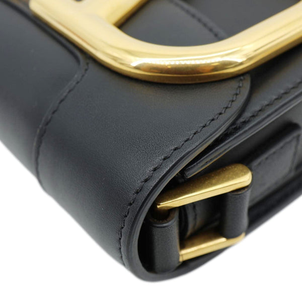 VALENTINO Garavani Supervee Small Leather Crossbody Bag Black