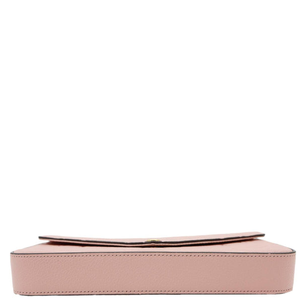 LOUIS VUITTON Felicie Pochette Monogram Empreinte Crossbody Bag Rose Poudre