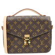 LOUIS VUITTON Metis Pochette Monogram Canvas Crossbody Bag Brown