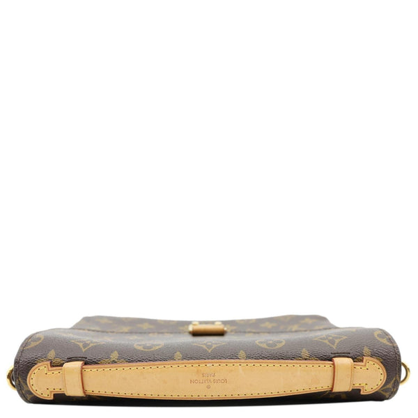 LOUIS VUITTON Metis Pochette Monogram Canvas Crossbody Bag Brown