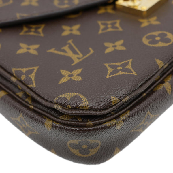 LOUIS VUITTON Metis Pochette Monogram Canvas Crossbody Bag Brown