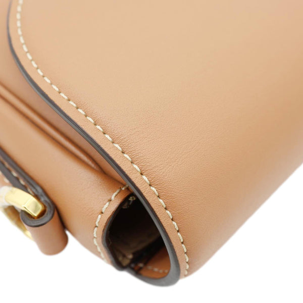 MCM Mode Travia Small Spanish Nappa Leather Shoulder Bag Brown