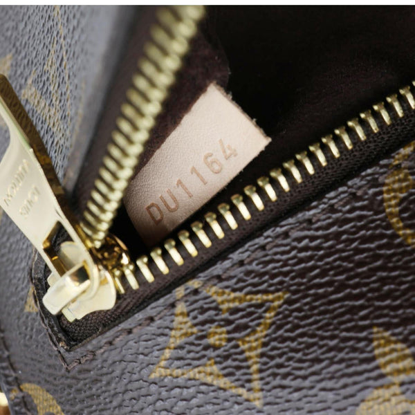 LOUIS VUITTON Metis Pochette Monogram Canvas Crossbody Bag Brown