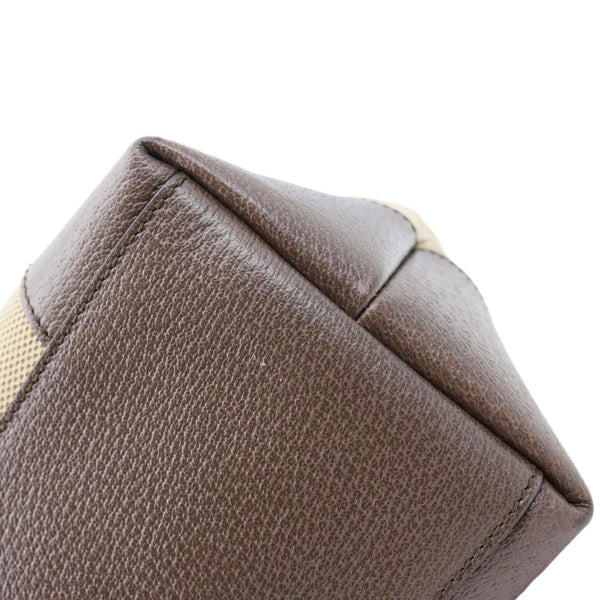 GUCCI Ophidia Medium GG Supreme Canvas Tote Bag Beige 631685