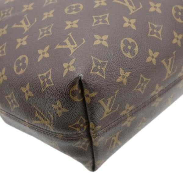 LOUIS VUITTON Graceful MM Monogram Canvas Shoulder Bag Brown