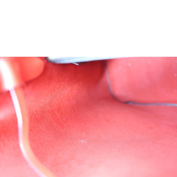 LOUIS VUITTON Neonoe MM Monogram Canvas Shoulder Bag Red