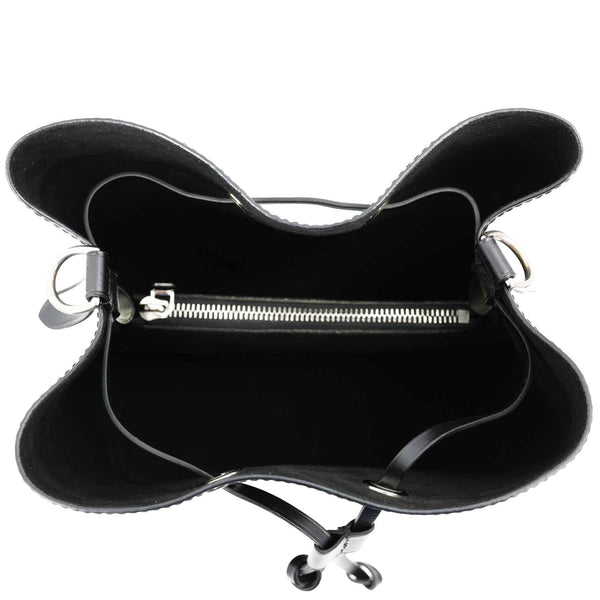 LOUIS VUITTON NeoNoe MM Epi Leather Shoulder Bag Black