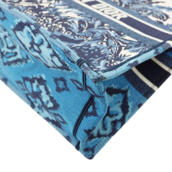 CHRISTIAN DIOR Book Large Dioriviera Toile De Jouy Tote Bag Blue