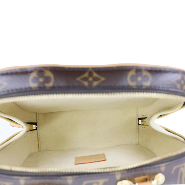 LOUIS VUITTON Valisette BB Monogram Canvas Shoulder Bag Brown