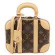 LOUIS VUITTON Valisette BB Monogram Canvas Shoulder Bag Brown