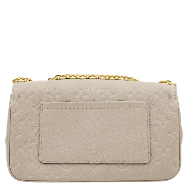 LOUIS VUITTON Marceau Monogram Empreinte Leather Shoulder Bag Beige