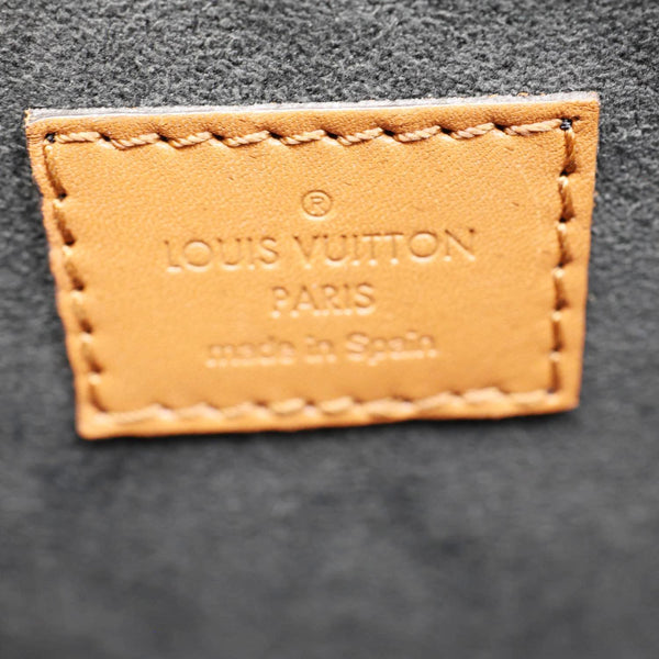 LOUIS VUITTON Dauphine Taurillon Leather Shoulder Bag Cream