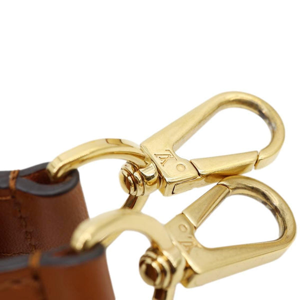 LOUIS VUITTON Dauphine Taurillon Leather Shoulder Bag Cream