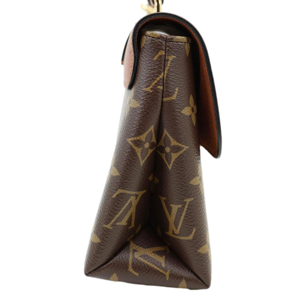 LOUIS VUITTON Locky BB Monogram Canvas Shoulder Bag Brown