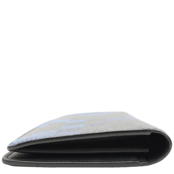 LOUIS VUITTON Brazza Damier Graphite Pixel Wallet Black