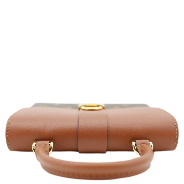 LOUIS VUITTON Locky BB Monogram Canvas Shoulder Bag Brown