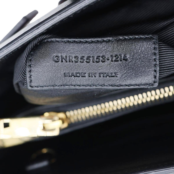 YVES SAINT LAURENT Sac De Jour Small Python Leather Shoulder Bag Pink