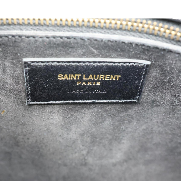 YVES SAINT LAURENT Sac De Jour Small Python Leather Shoulder Bag Pink