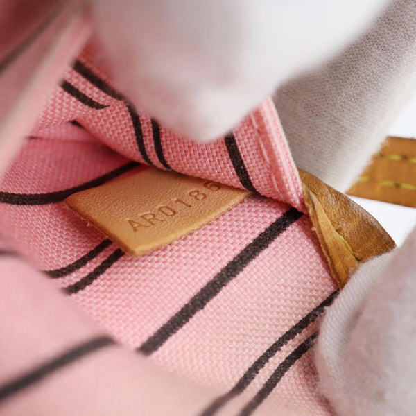 LOUIS VUITTON Neverfull MM Jungle Dots Monogram Canvas Tote Bag Brown