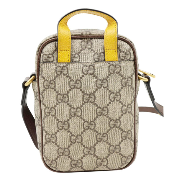 Gucci Neo Vintage Mini GG Supreme Canvas Crossbody Bag Beige 658556
