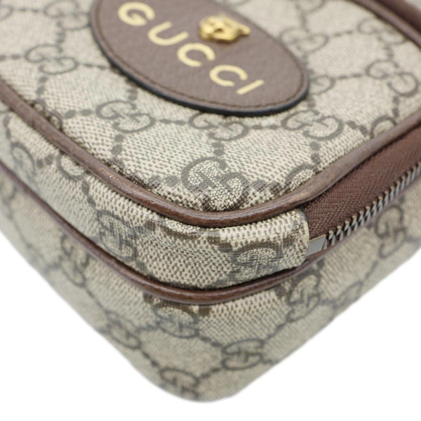 Gucci Neo Vintage Mini GG Supreme Canvas Crossbody Bag Beige 658556