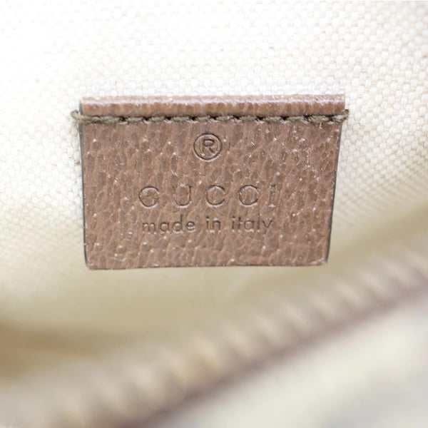 Gucci Neo Vintage Mini GG Supreme Canvas Crossbody Bag Beige 658556