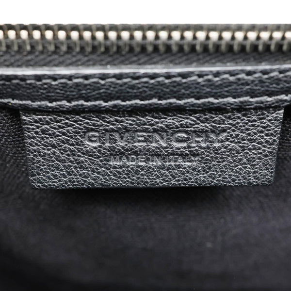 GIVENCHY Antigona Medium Sugar Goatskin Leather Shoulder Bag Black