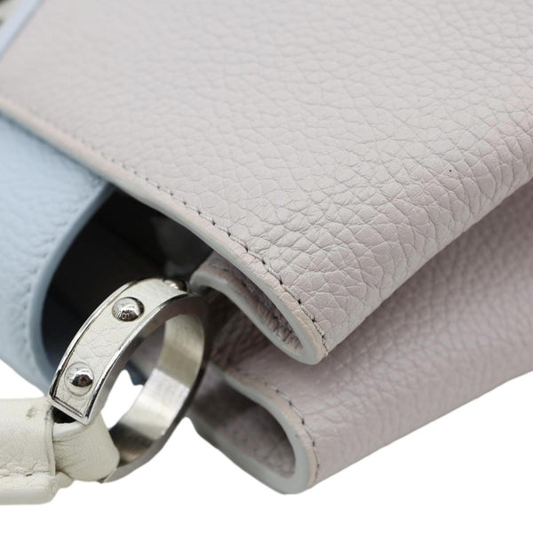 LOUIS VUITTON Capucines PM Taurillon Leather Crossbody Bag Tricolor