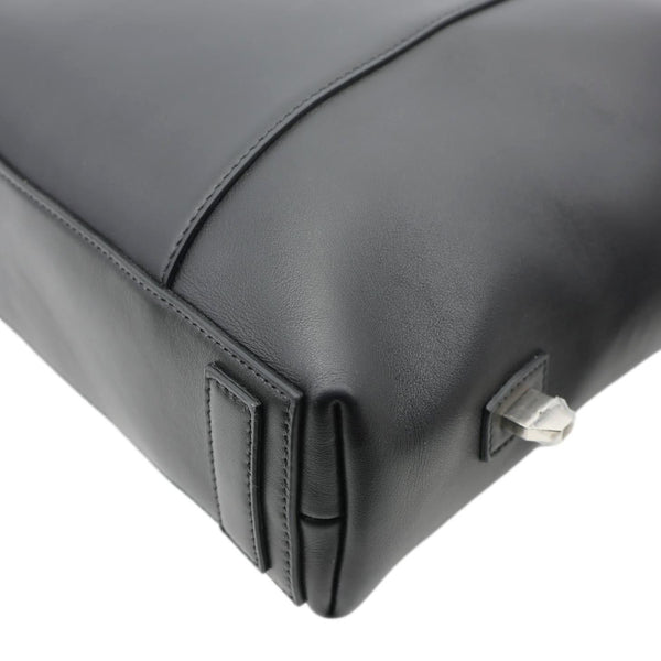 GIVENCHY Antigona Soft Leather Shoulder Bag Black