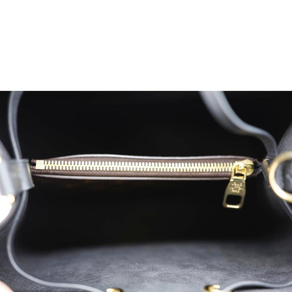 LOUIS VUITTON Neonoe MM Monogram Canvas Shoulder Bag Black