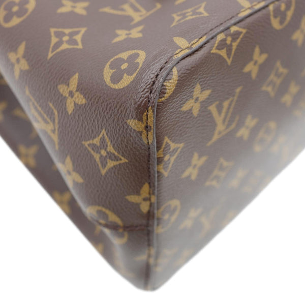 LOUIS VUITTON Neonoe MM Monogram Canvas Shoulder Bag Black