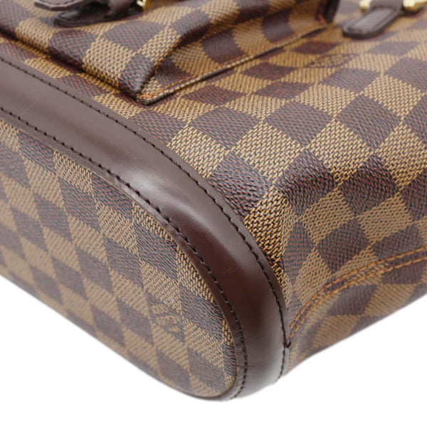 LOUIS VUITTON Manosque PM Damier Ebene Shoulder Bag Brown