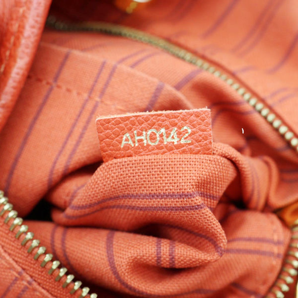 LOUIS VUITTON Citadine PM Empreinte Leather Shoulder Bag Aurore