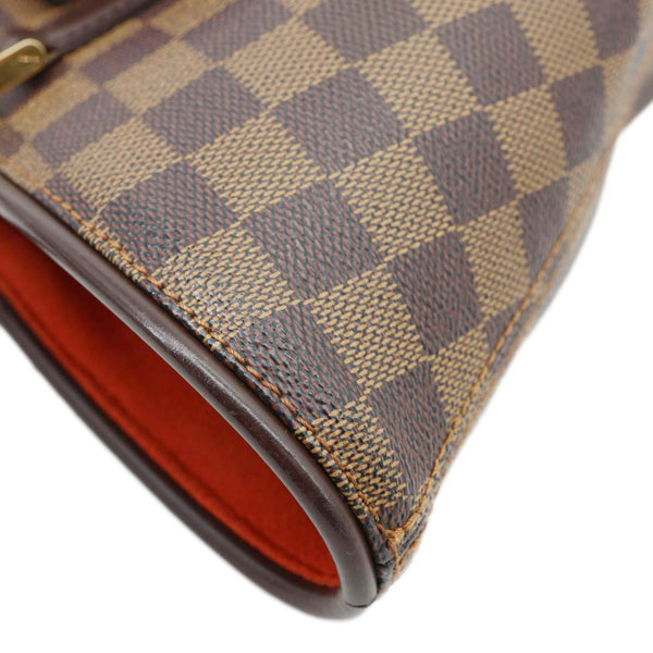 LOUIS VUITTON Manosque PM Damier Ebene Shoulder Bag Brown