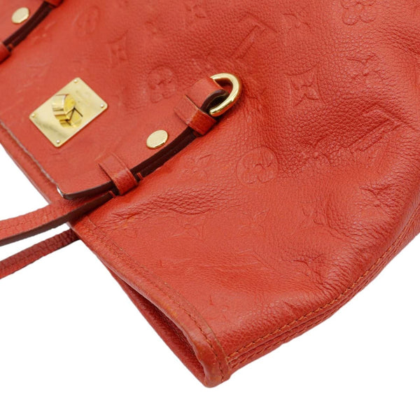 LOUIS VUITTON Citadine PM Empreinte Leather Shoulder Bag Aurore