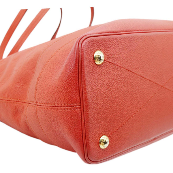 LOUIS VUITTON Citadine PM Empreinte Leather Shoulder Bag Aurore