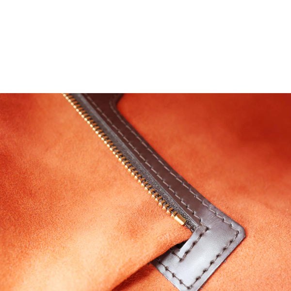 LOUIS VUITTON Manosque PM Damier Ebene Shoulder Bag Brown