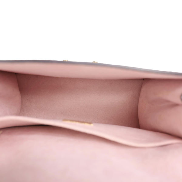 LOUIS VUITTON Spring Street Monogram Vernis Leather Shoulder Bag Rose Ballerine