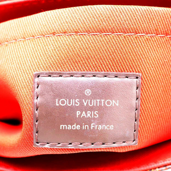 LOUIS VUITTON Croisette Damier Ebene Crossbody Bag Brown