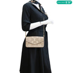 LOUIS VUITTON Felicie Pochette Giant Monogram Empreinte Crossbody Bag Bicolor