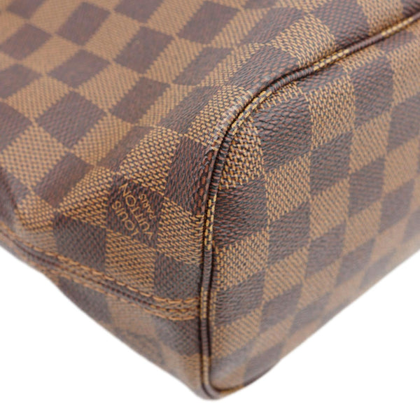 LOUIS VUITTON Neverfull PM Damier Ebene Shoulder Bag Brown