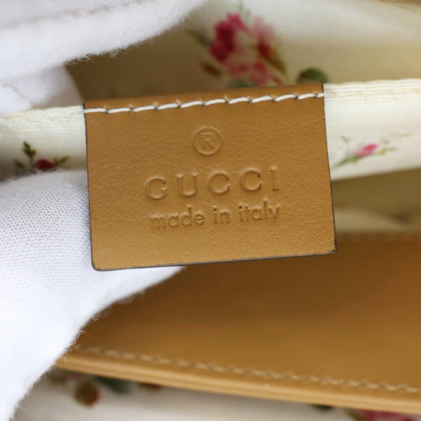 GUCCI Ophidia Small Raffia Elaphe Chain Shoulder Bag Beige 503877