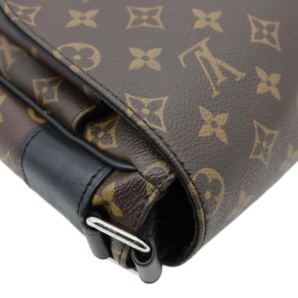LOUIS VUITTON Christopher Monogram Macassar Messenger Bag Black
