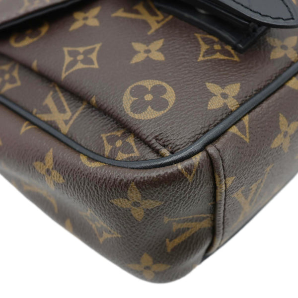 LOUIS VUITTON Christopher Monogram Macassar Messenger Bag Black