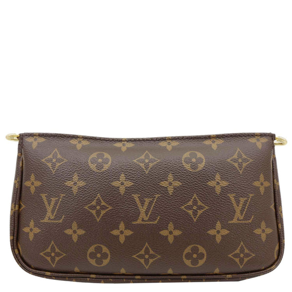 LOUIS VUITTON Multi Pochette Accessoires Monogram Canvas Crossbody Bag Brown