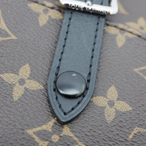 LOUIS VUITTON Christopher Monogram Macassar Messenger Bag Black