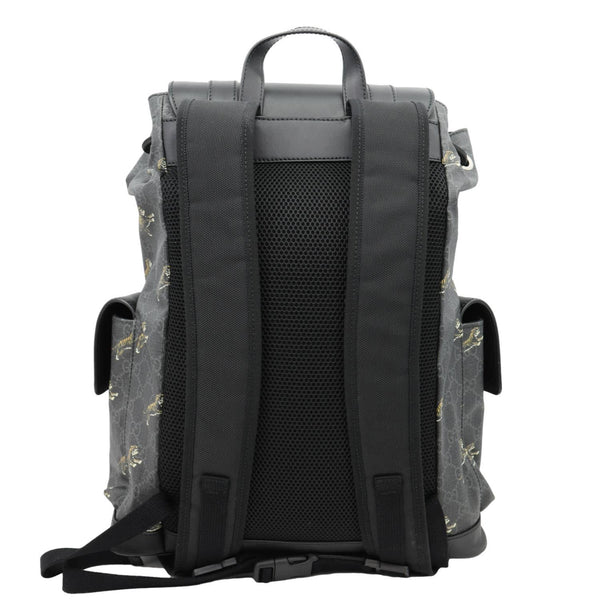 GUCCI GG Supreme Tiger Backpack Black 495563
