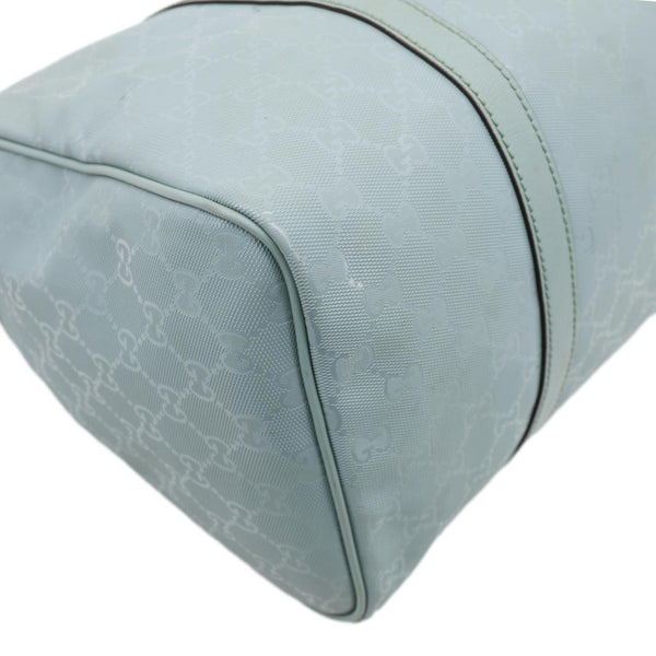 GUCCI Joy Medium GG Imprime Boston Bag Light Blue 193603
